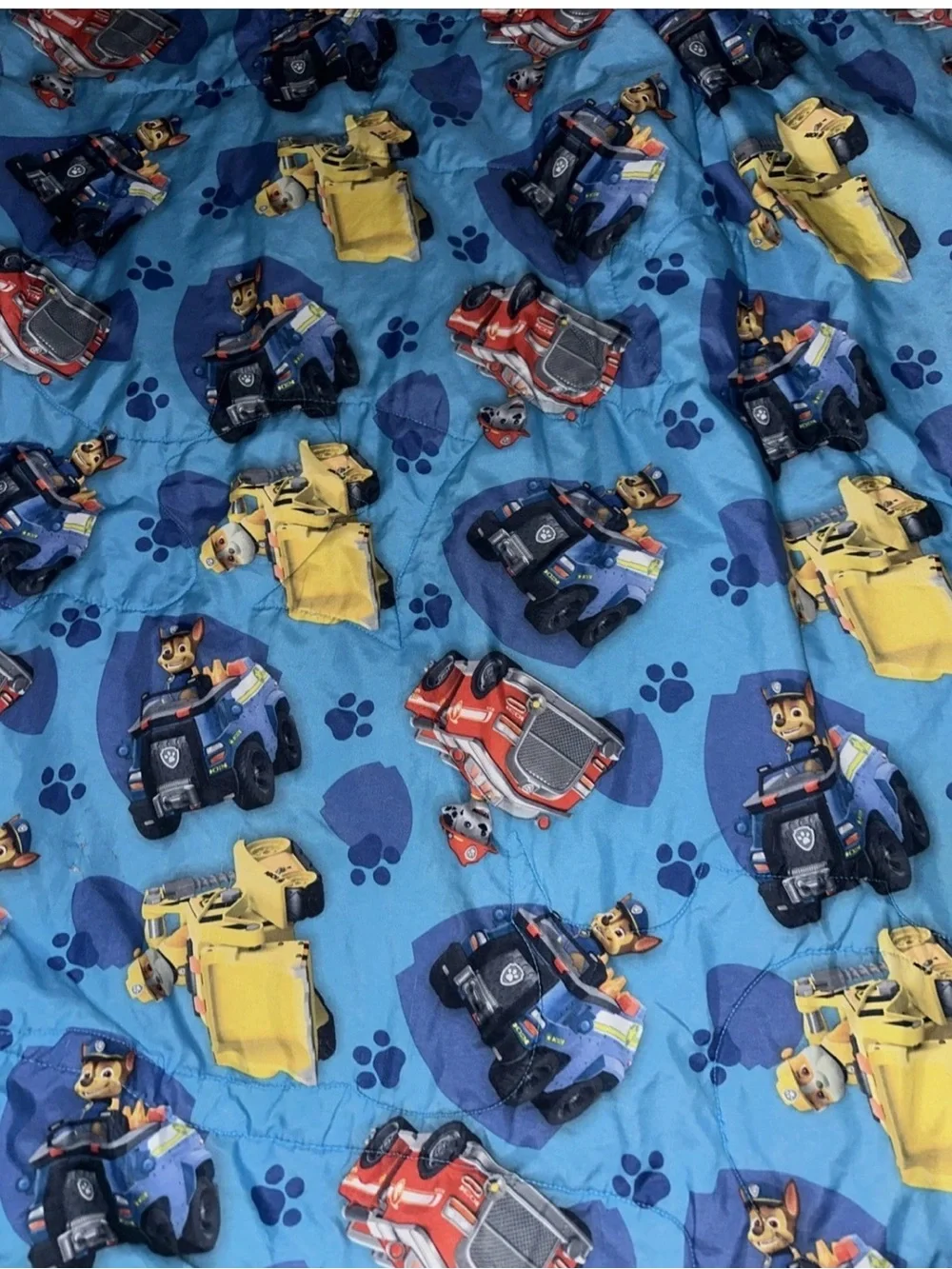Home. Bedding. Paw Patrol Yellow Construction Vehicle Kids Comforter